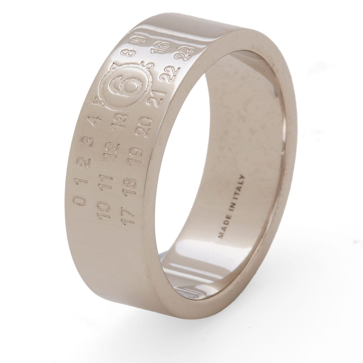 MM6 Maison Margiela Minimal Logo 8mm Ring