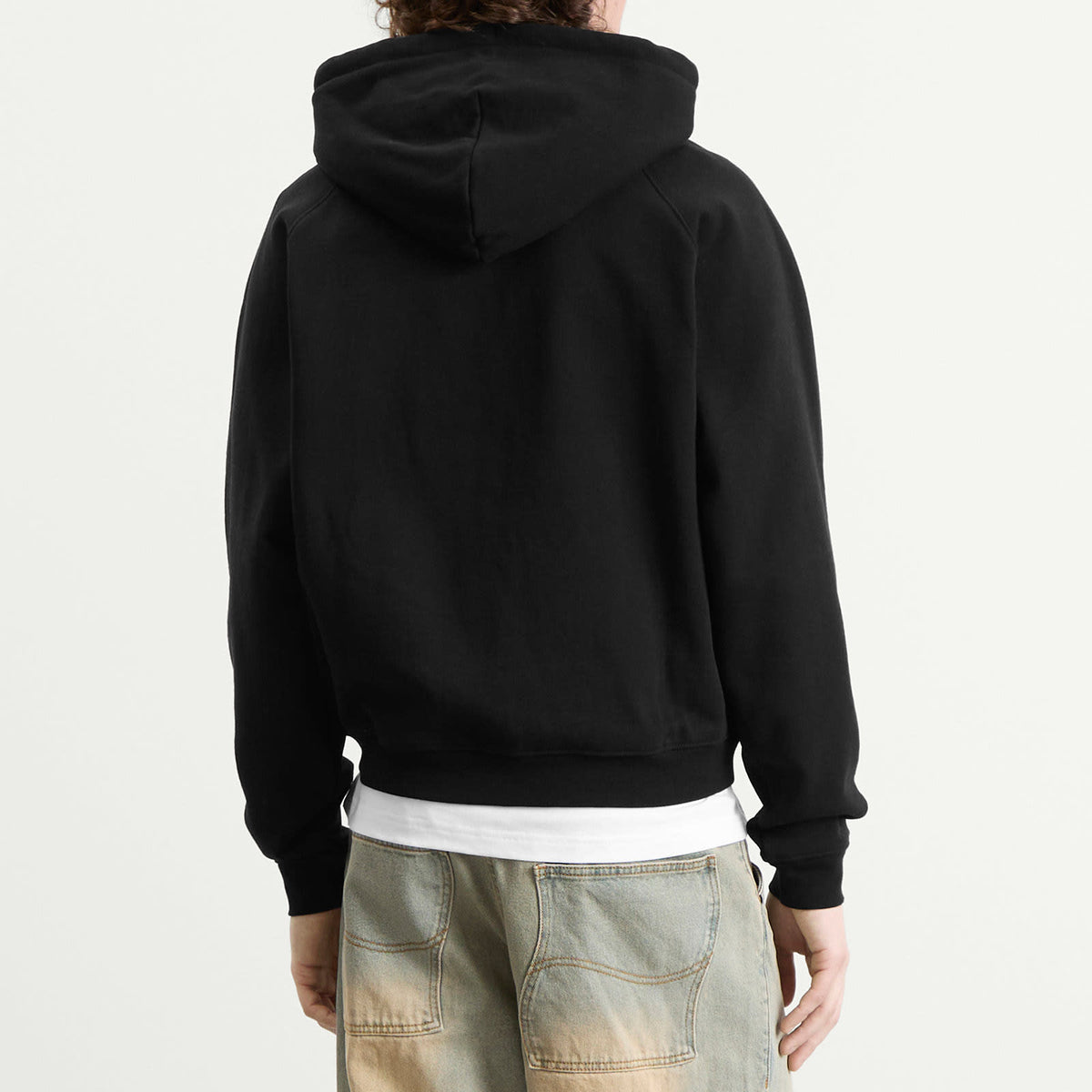 Dime Cursive Small Logo Zip Hoodie