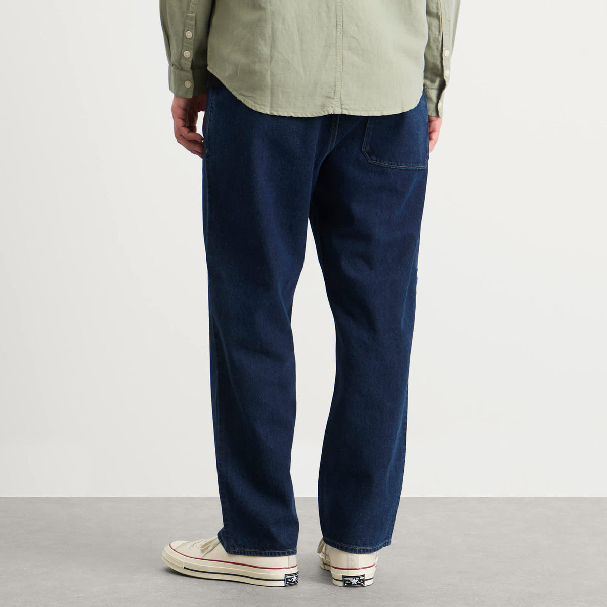 Folk Barrel Leg Jean