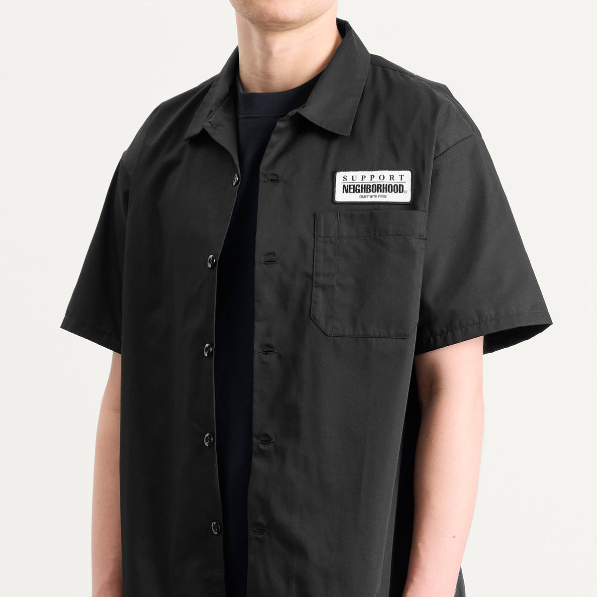Neighborhood Classic Short Sleeve Work Shirt 1