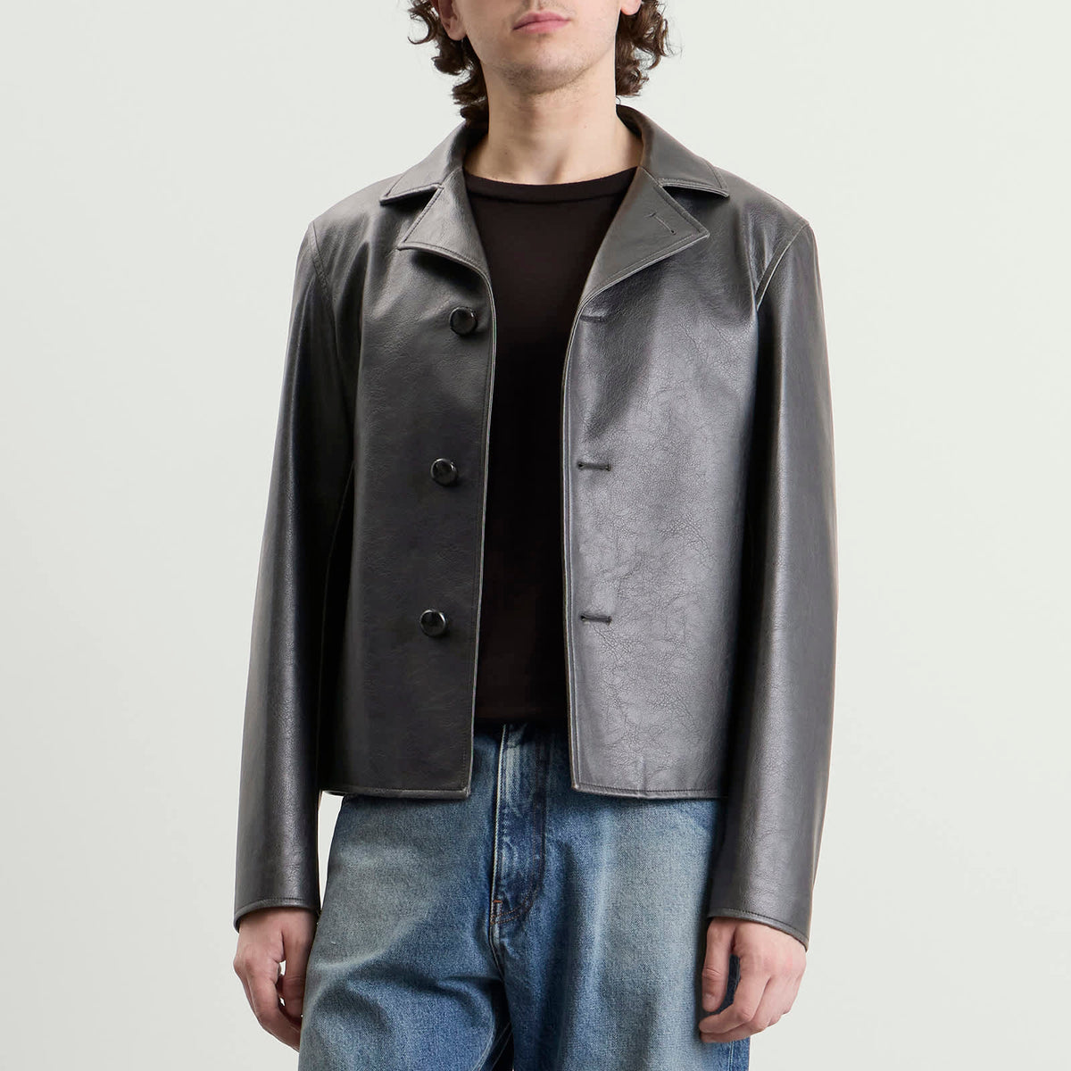 MM6 Maison Margiela Faux Leather Jacket