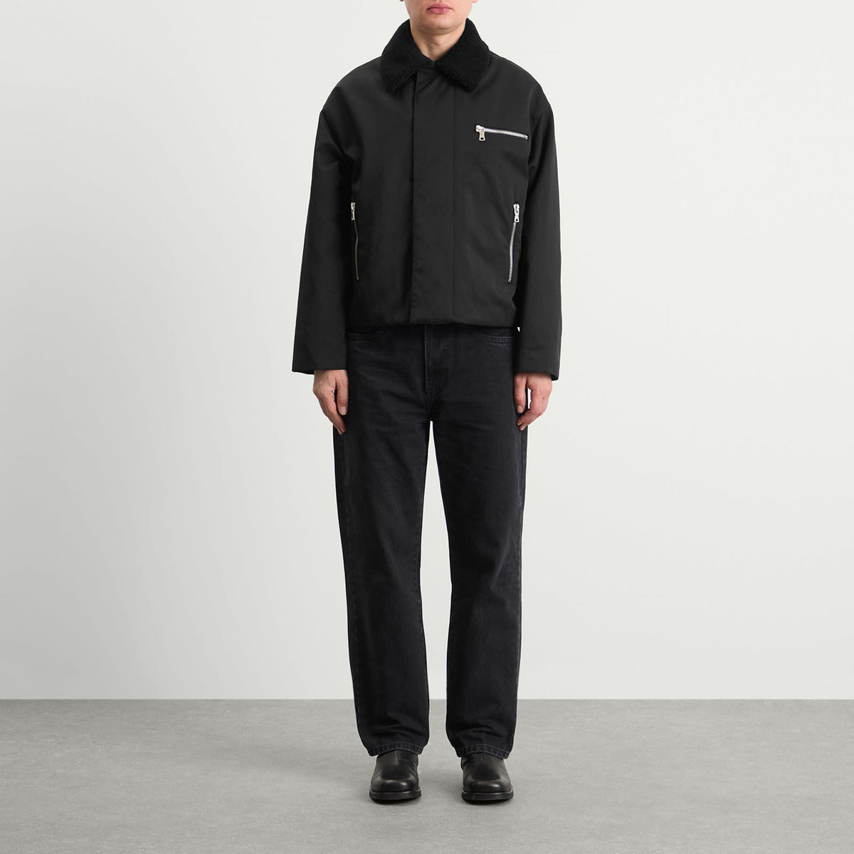 MKI Padded Nylon Box Jacket
