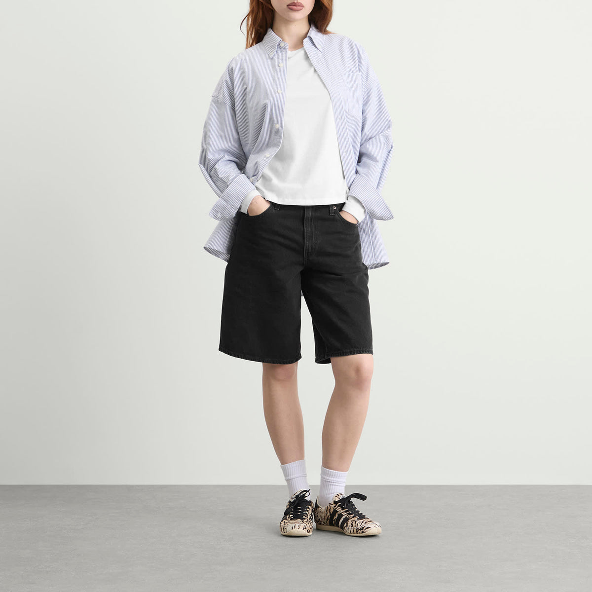 Levis Baggy Dad Jorts