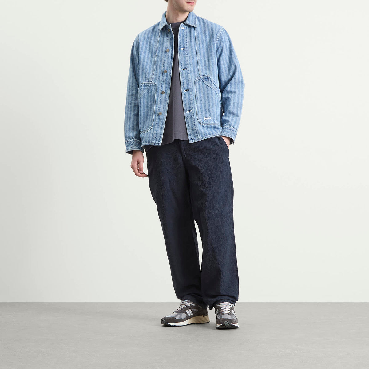 Foret Berry Denim Overshirt