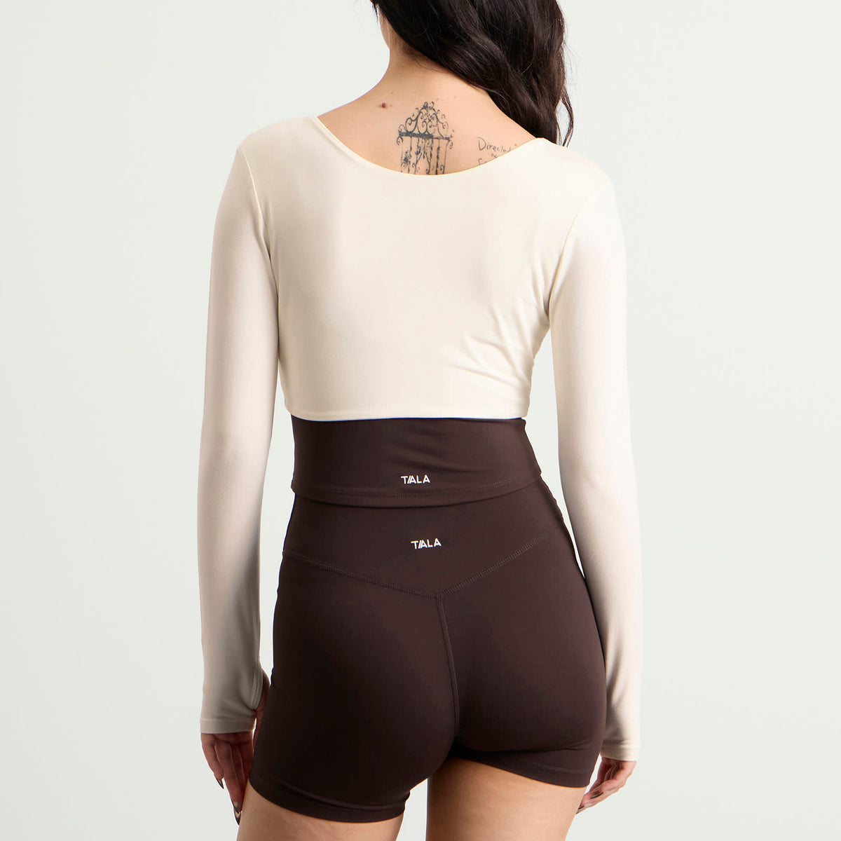 TALA Tie Reversible Long Sleeve Top