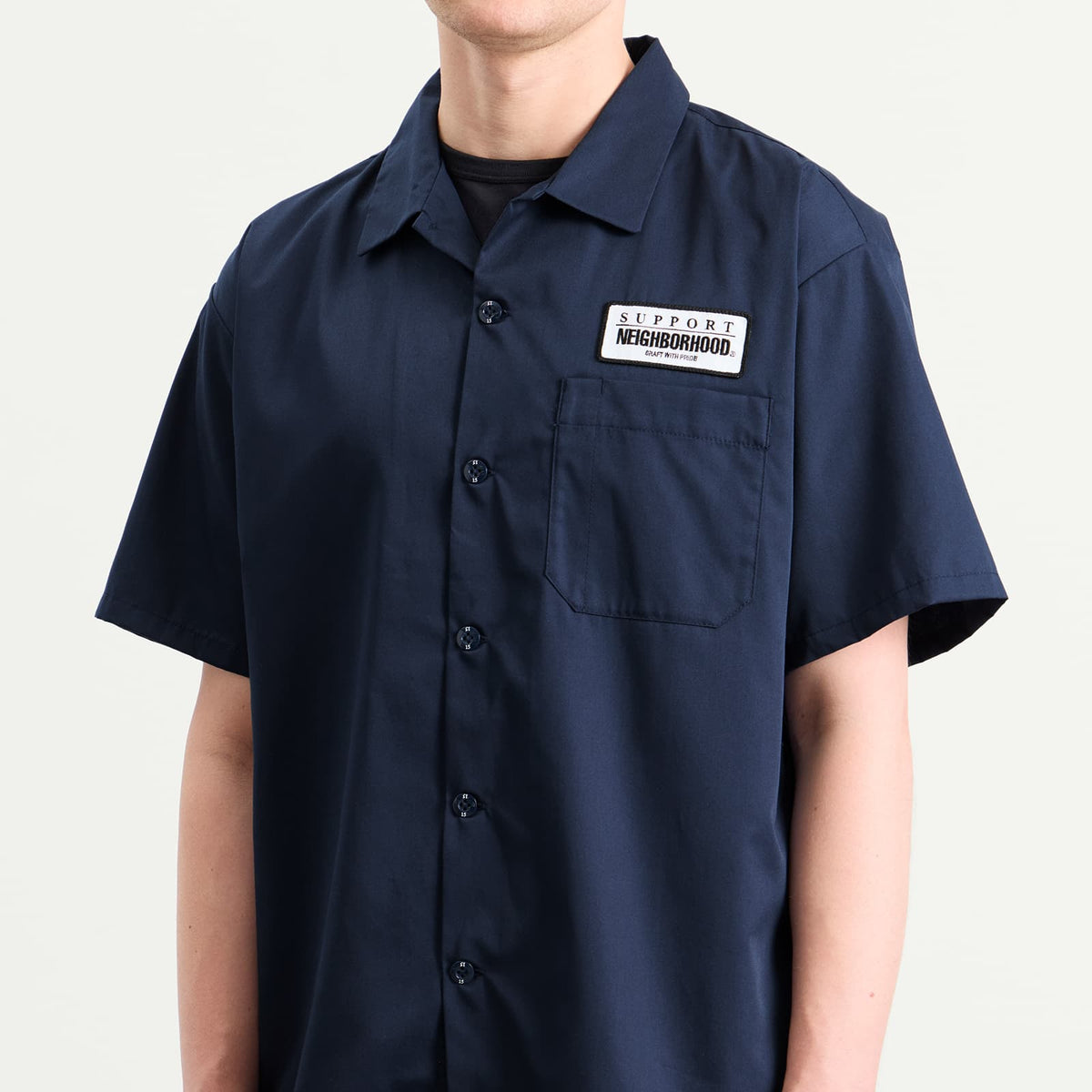 Neighborhood Classic Short Sleeve Work Shirt 1