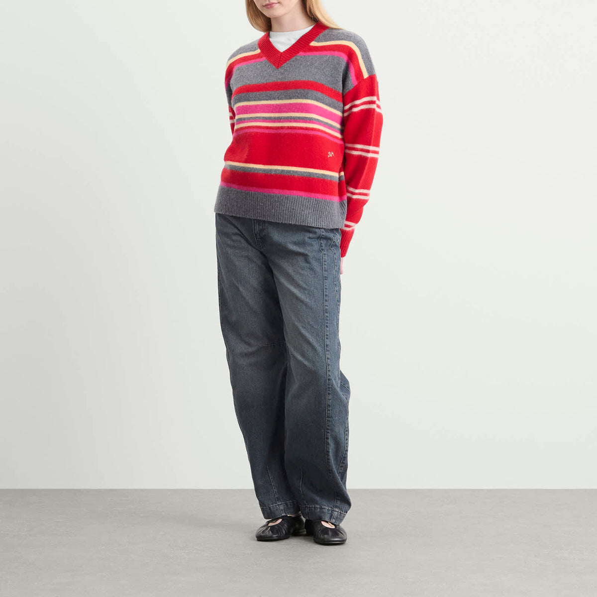 Damson Madder Rene V Jumper