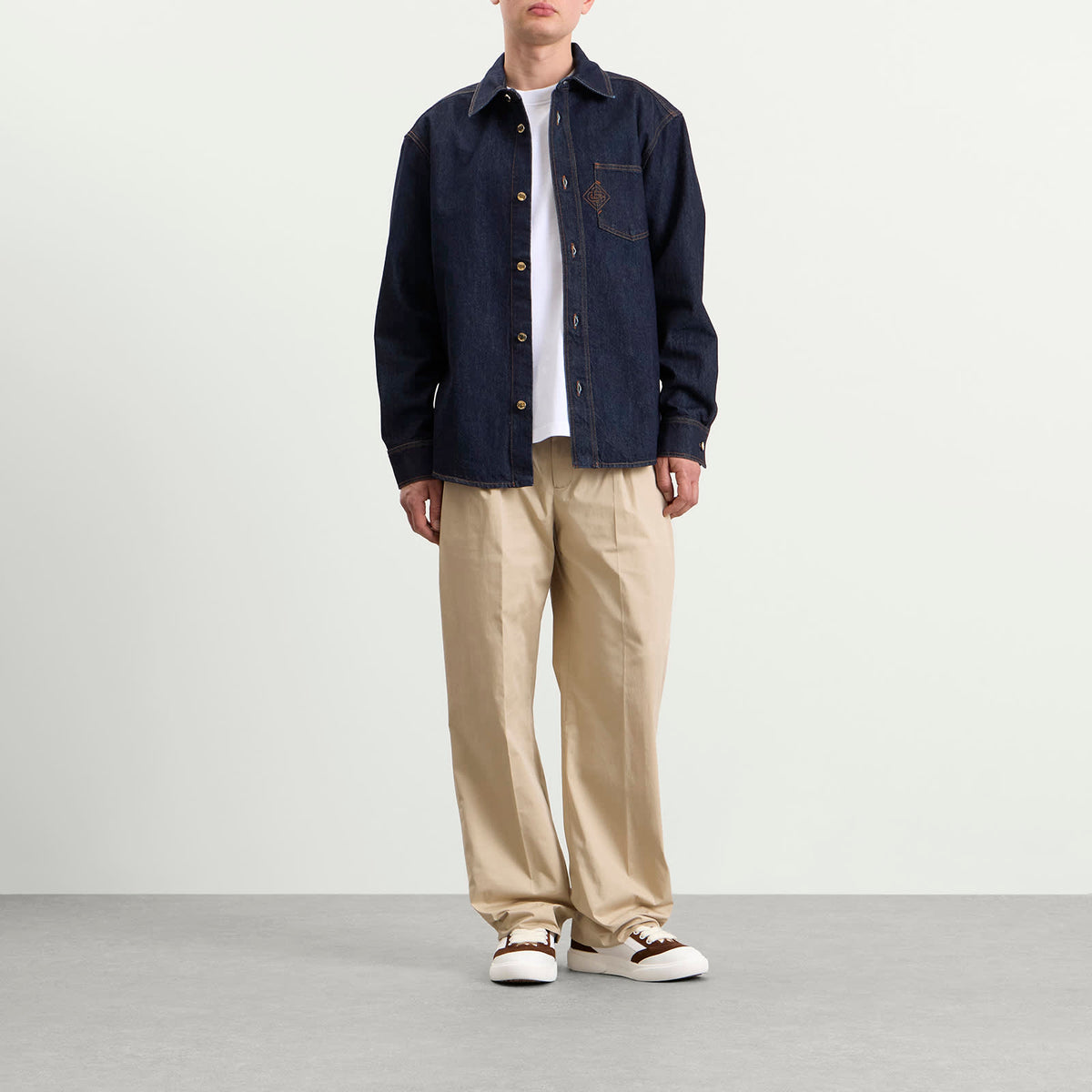 Casablanca Raw Denim Shirt