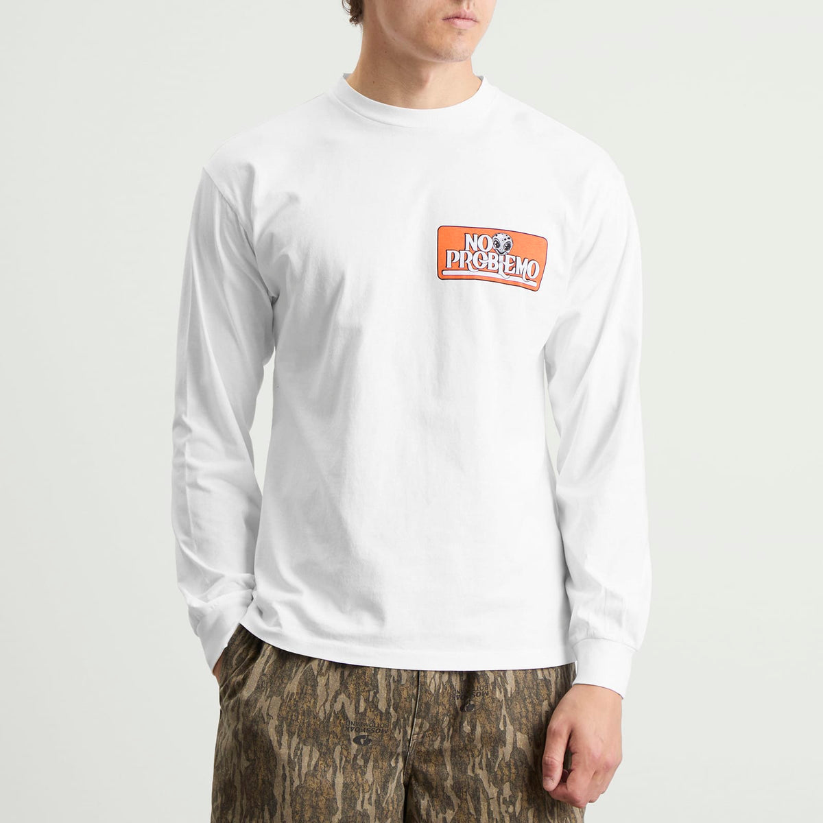 No Problemo Stickers Long Sleeve T-Shirt