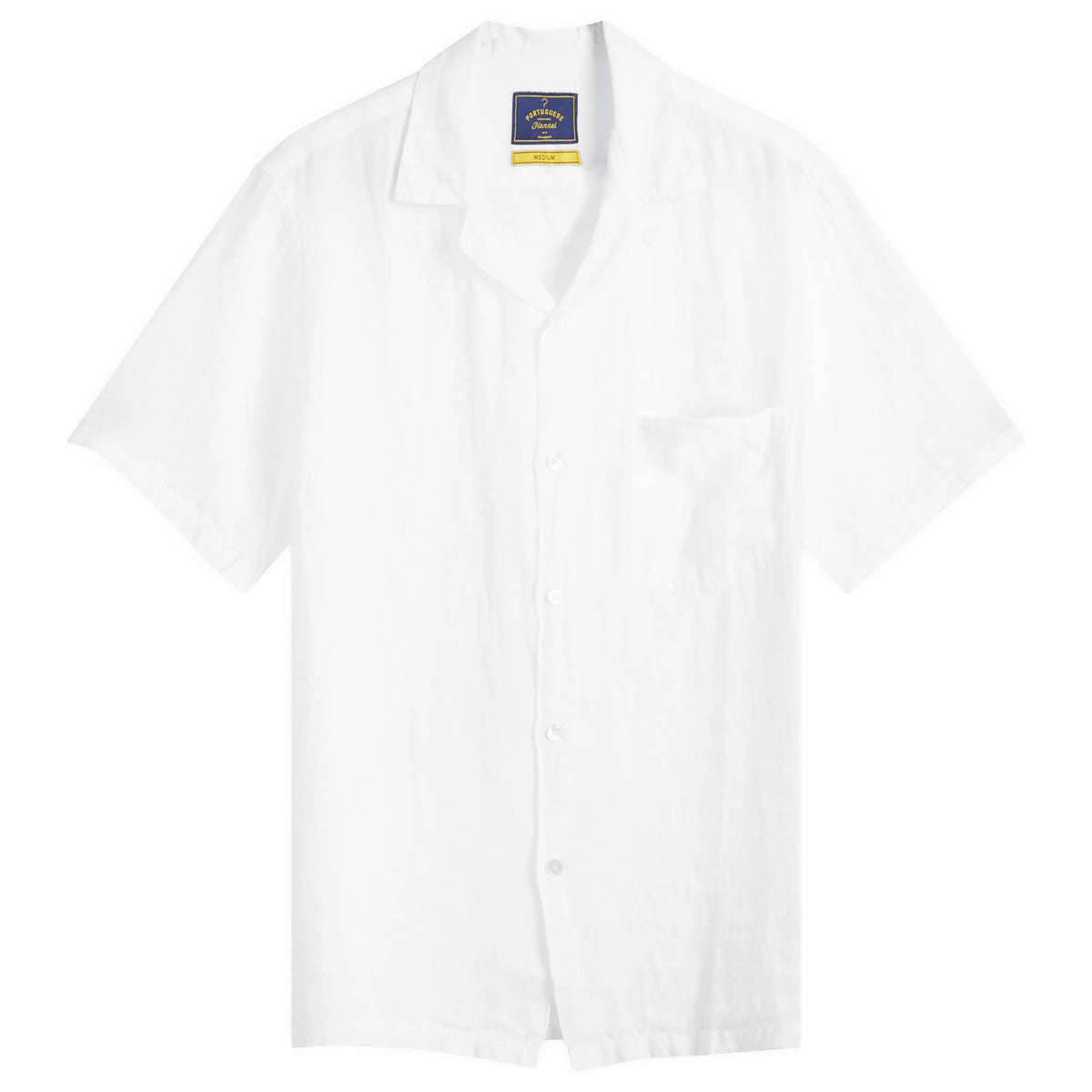 Portuguese Flannel Linen Camp Vacation Shirt