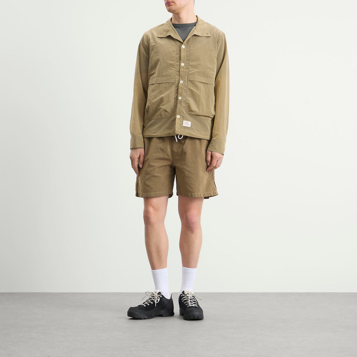 Ranra Keel Canvas Nylon Shorts