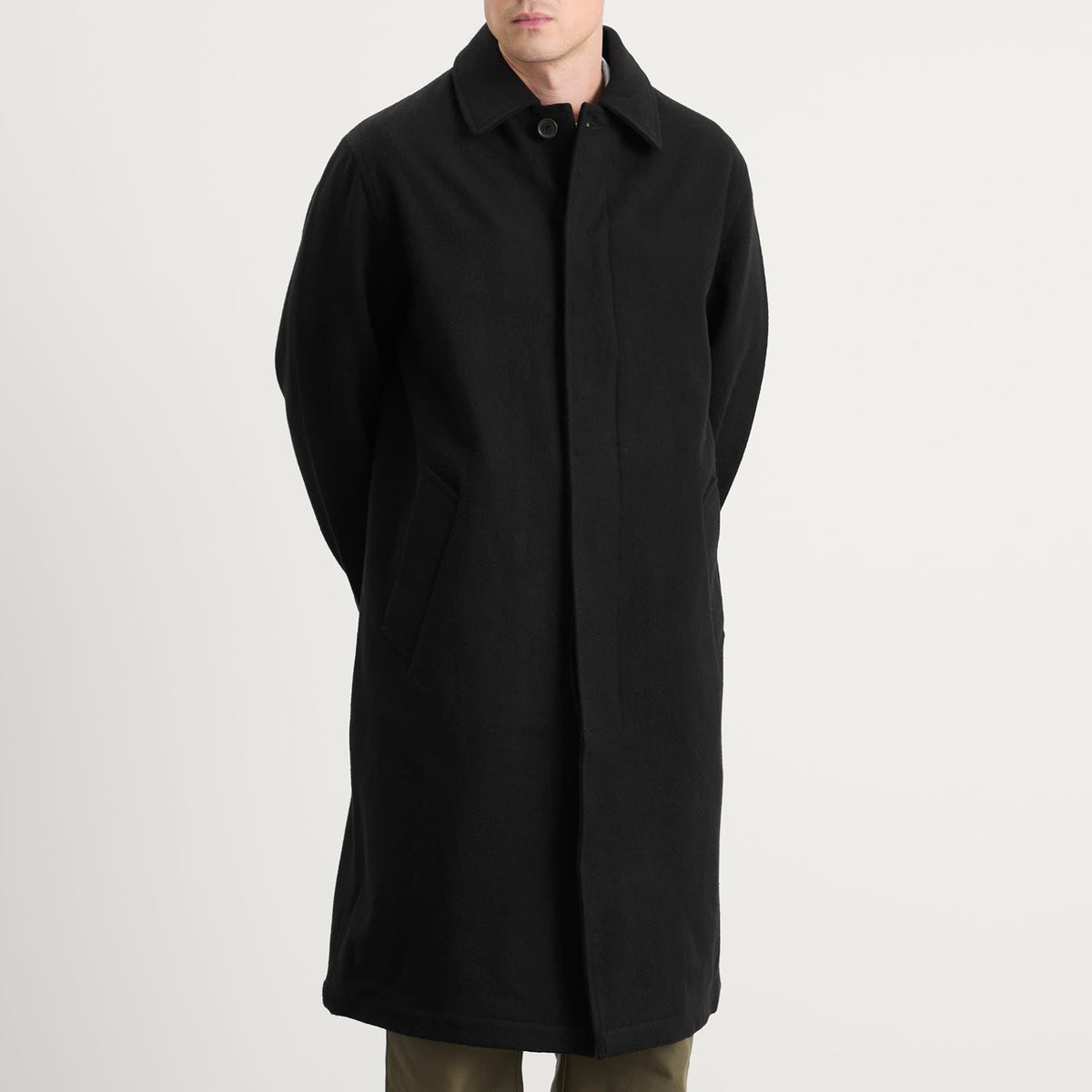 Universal Works Mowbray Wool Mac Coat