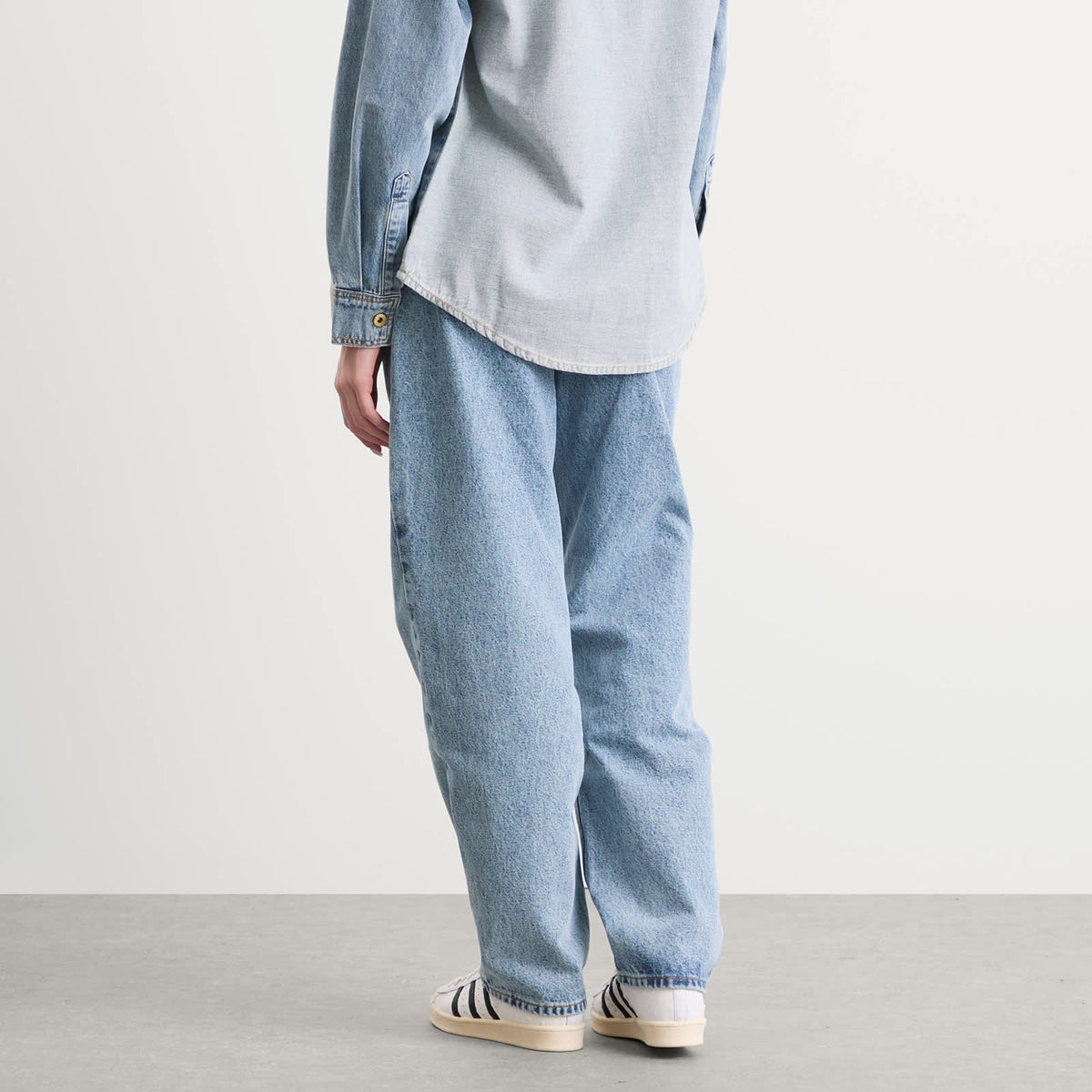 ICECREAM Applique Running Dog Denim Pants