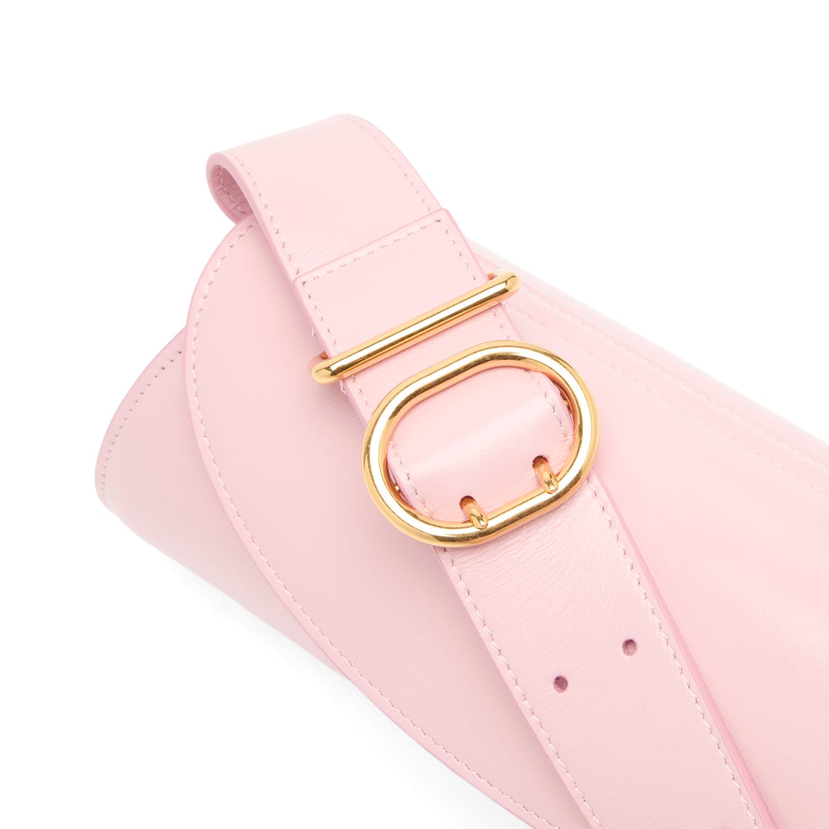 Jil Sander Cannolo SM Leather Shoulder Bag