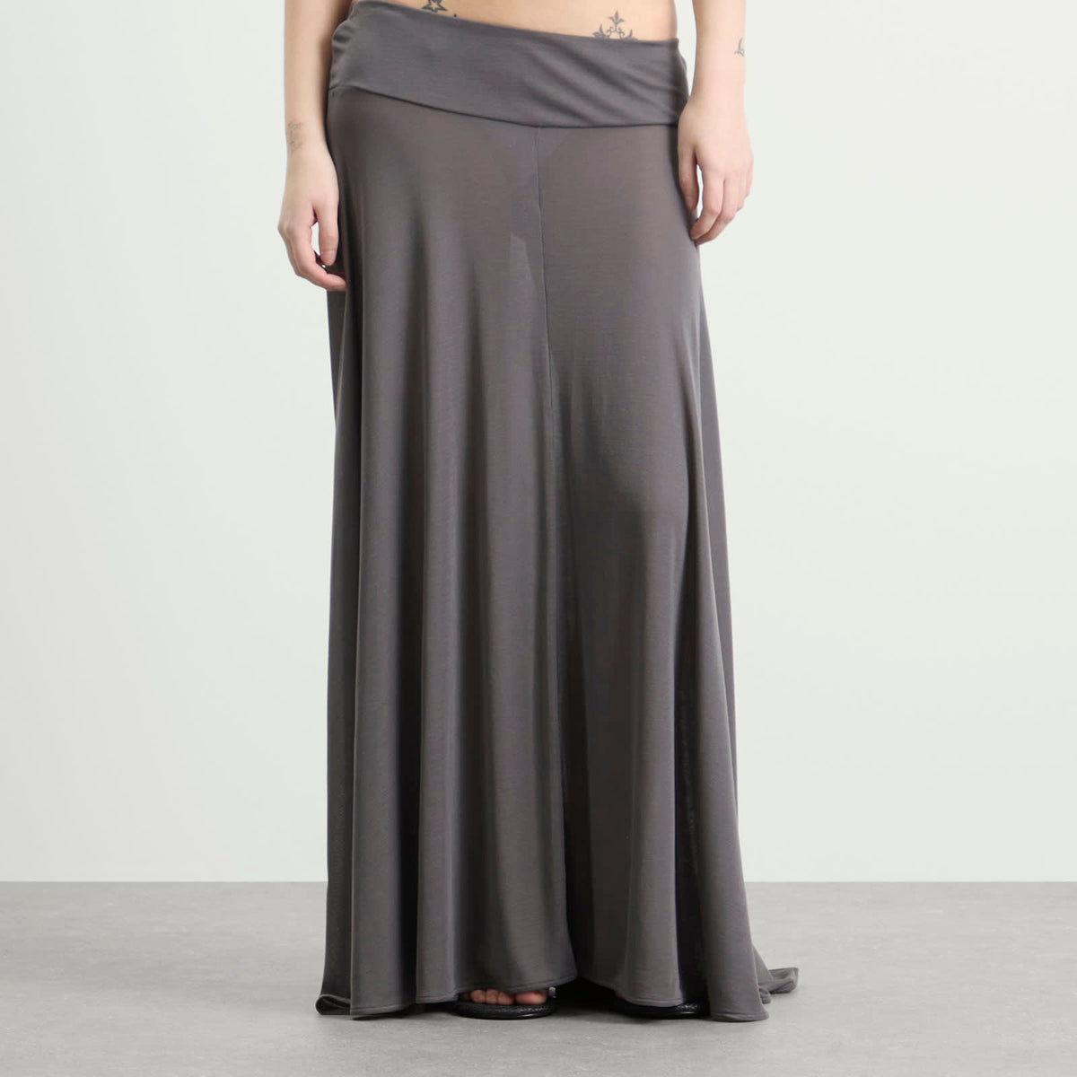 St. Agni Fluid Jersey Skirt