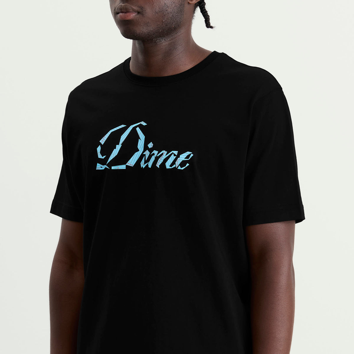 Dime Cursive Paper Cut T-Shirt