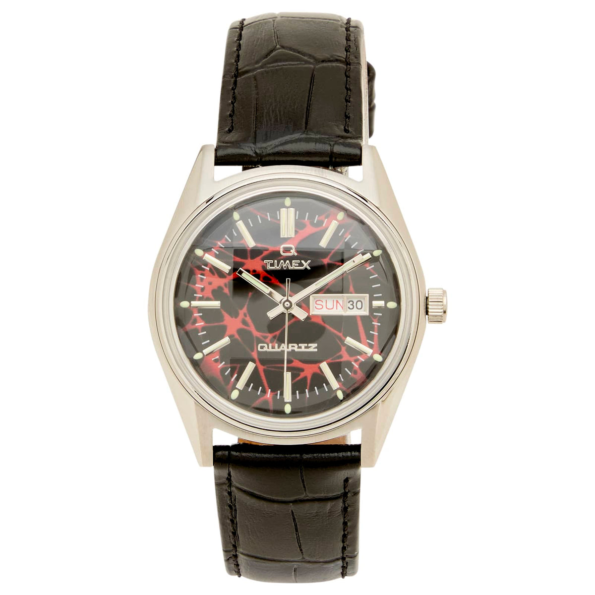 Timex Q Timex Red Vega Reissue Watch