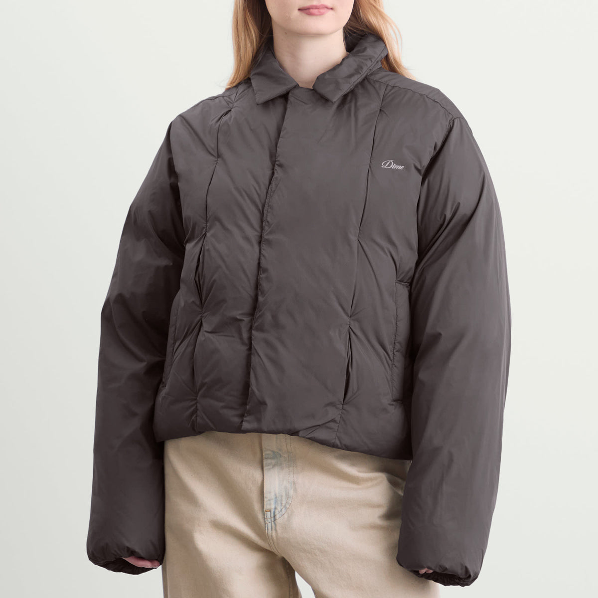 Dime Pleated Puffer Jacket