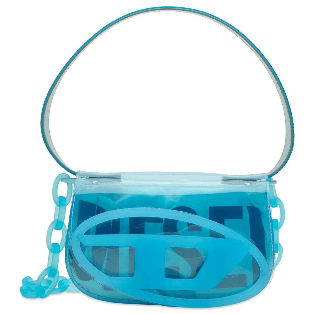 Diesel 1DR Logo Perspex Handbag