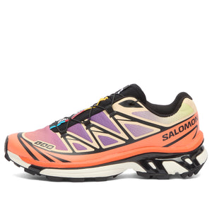 Salomon XT-6 Sneaker Black, Almond Cream & Dragon Fire – END.