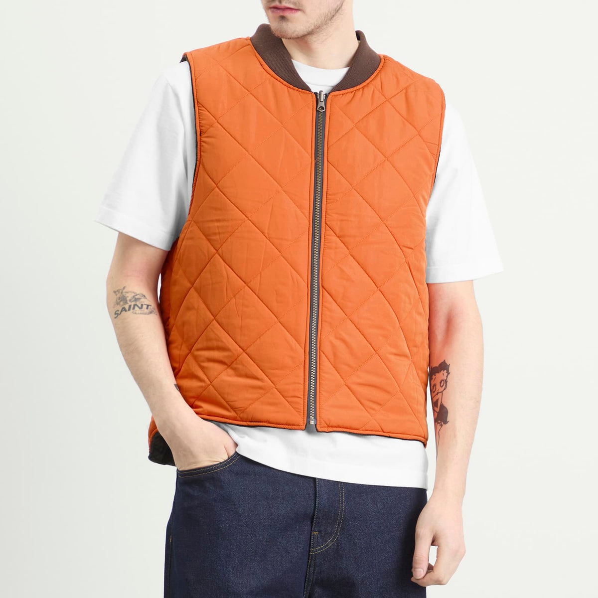 Pleasures Horns Denim Vest