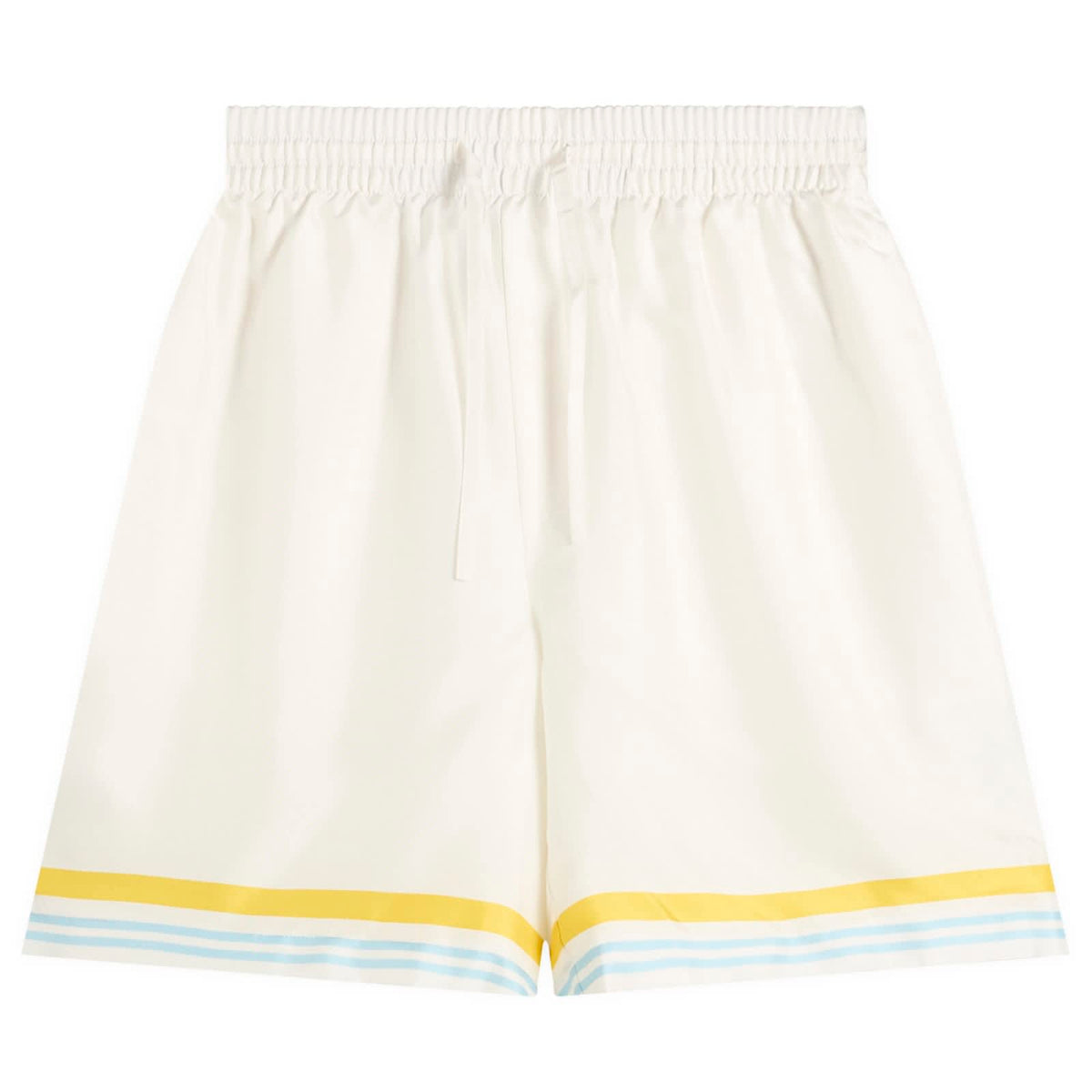 Casablanca Tennis Landscape Silk Shorts