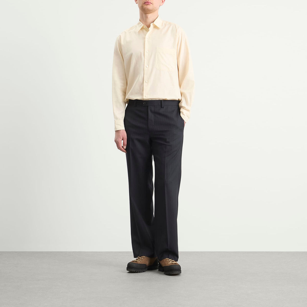 Kaptain Sunshine Shadow Stripe Trousers