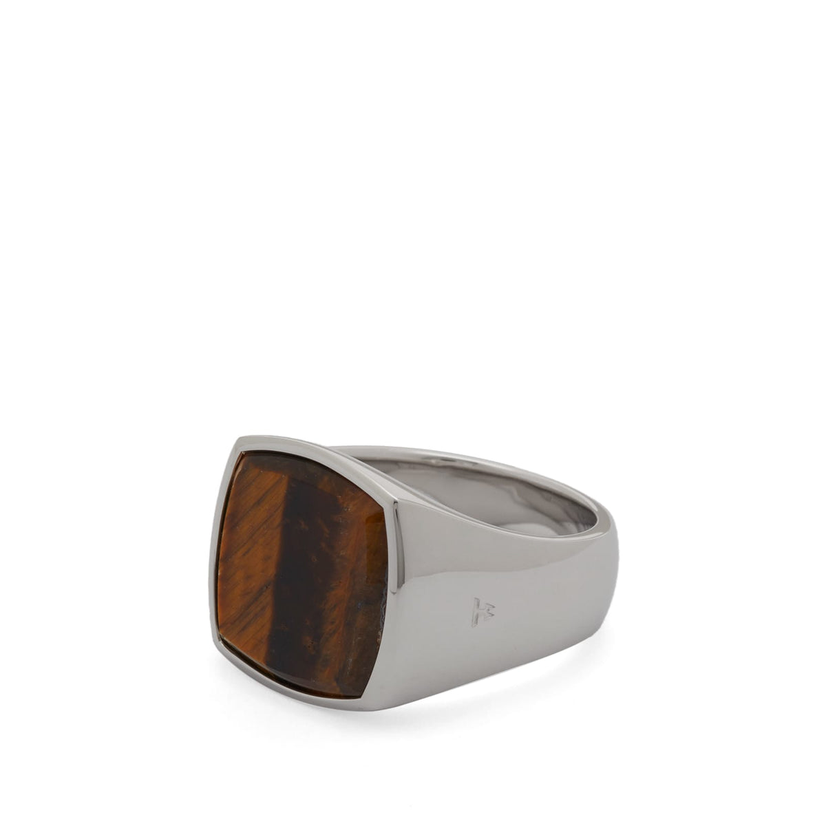 Tom Wood Cushion Tiger Eye Ring