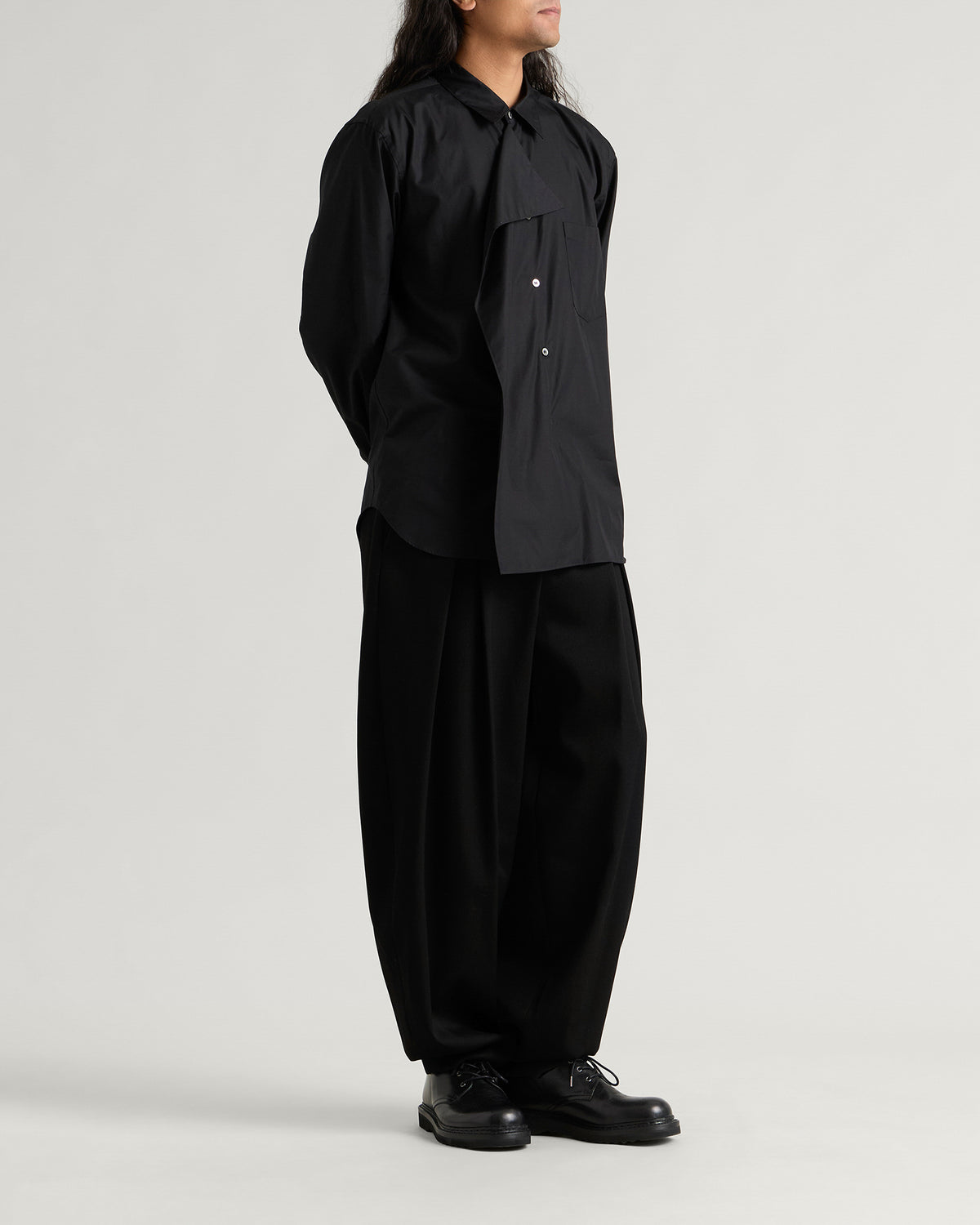 Comme des Garçons Homme Plus Wool Gabardine Pleated Pant
