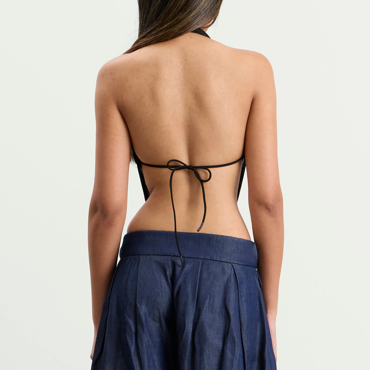 Peachy Den Blanche Halter Top