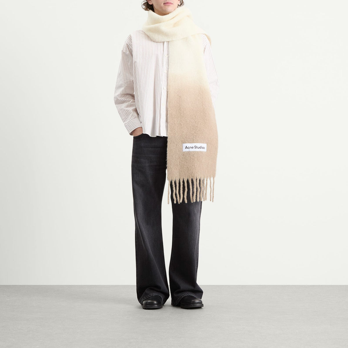 Acne Studios Vally Dip Dye Scarf