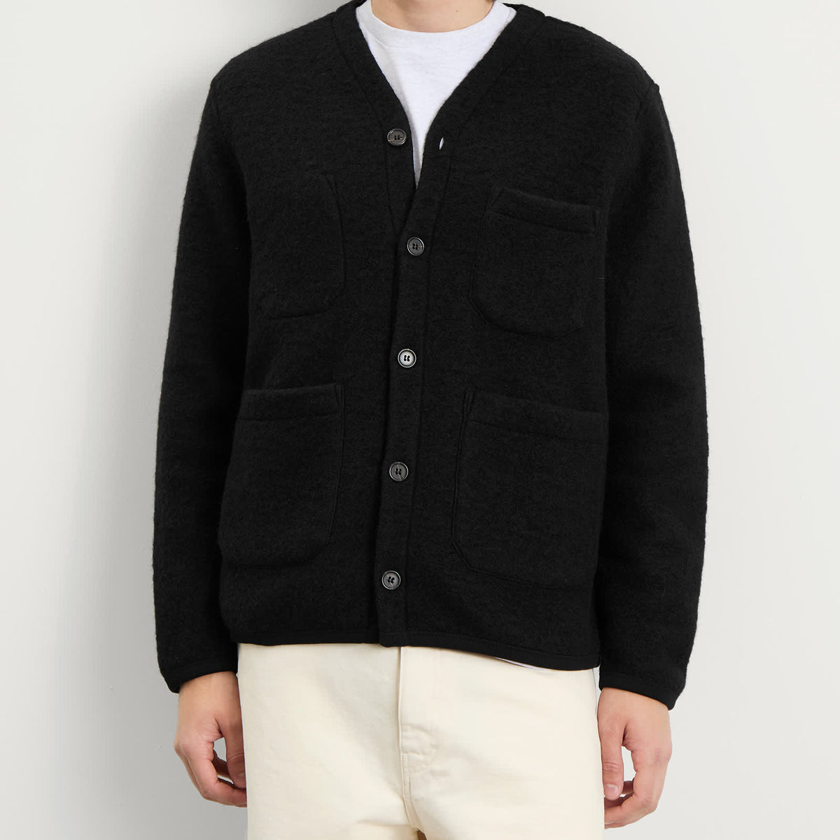 Universal Works Wool Fleece Cardigan