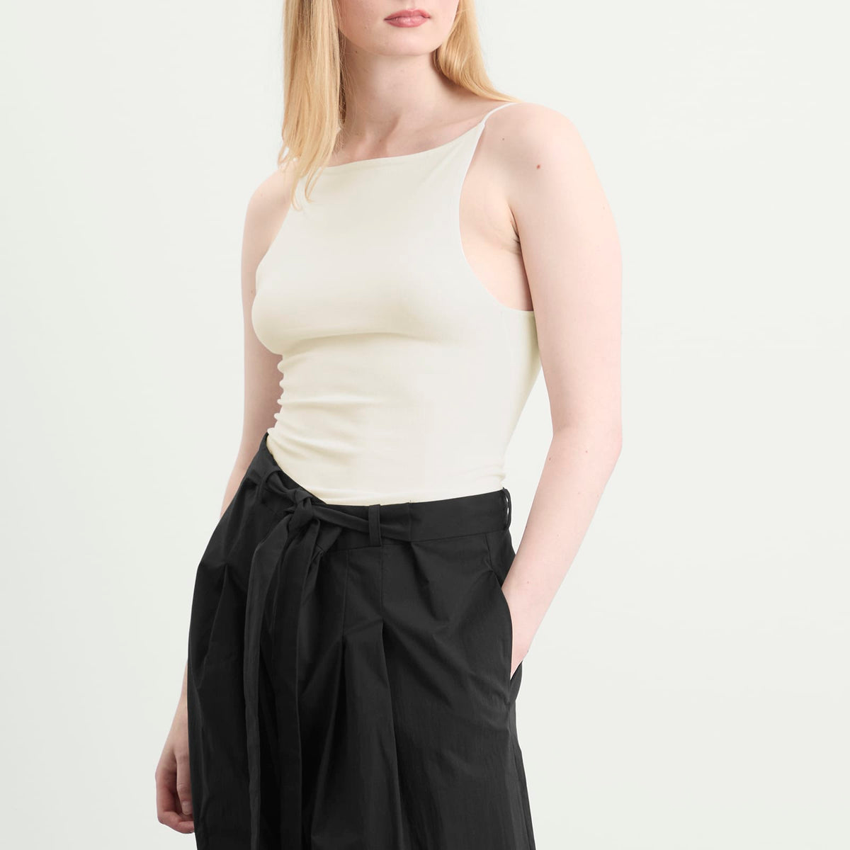 ST. Agni Square Neck Top