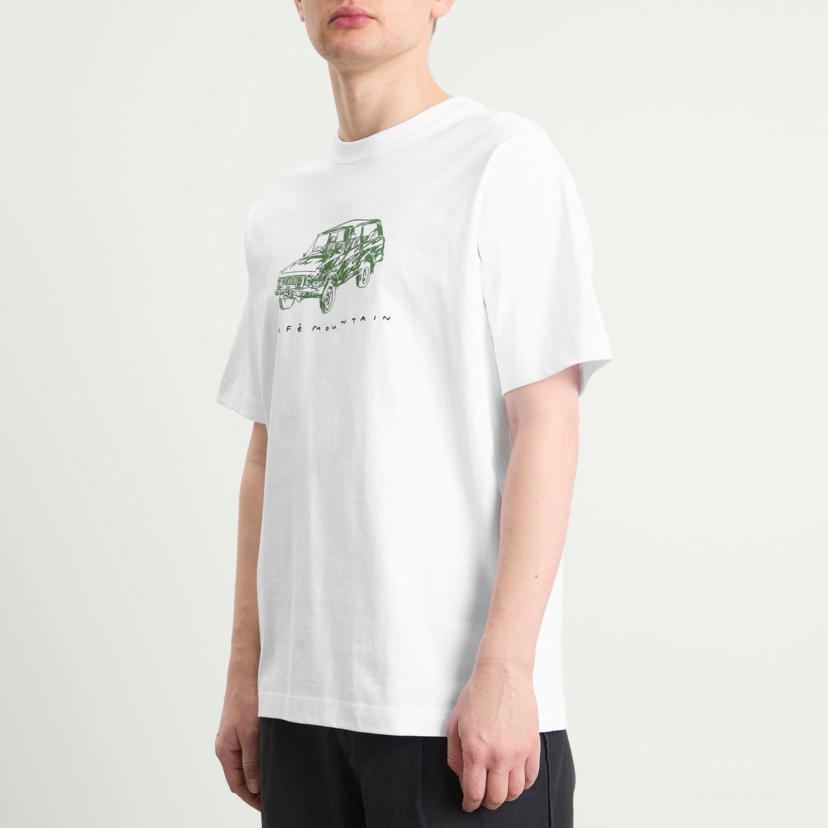 Café Mountain Scrrible Rangey T-Shirt
