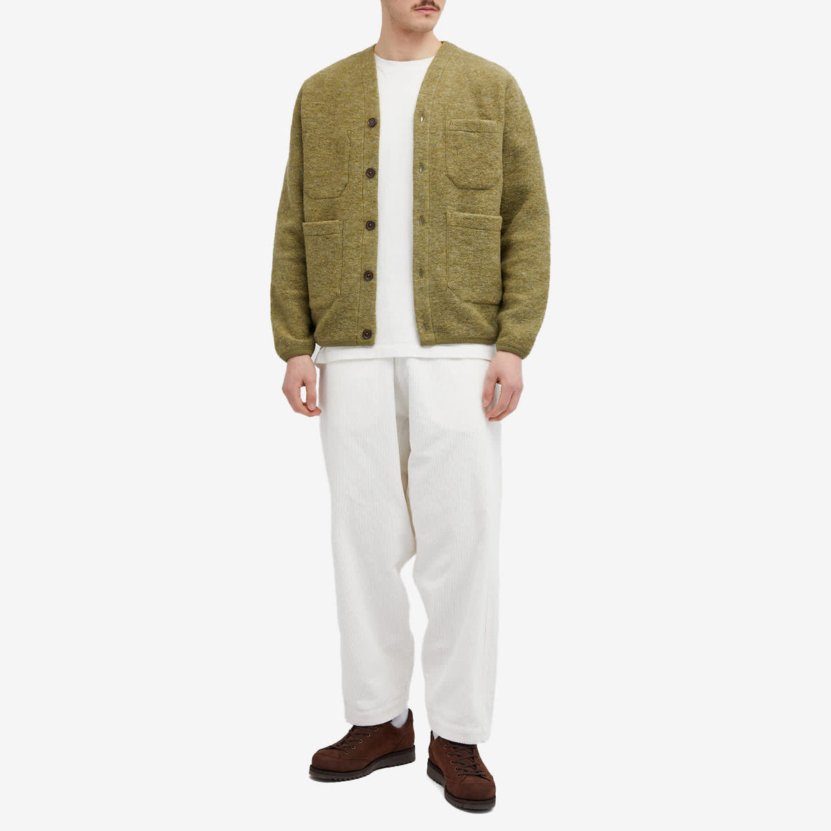 Universal Works Wool Fleece Cardigan - END. Exclusive