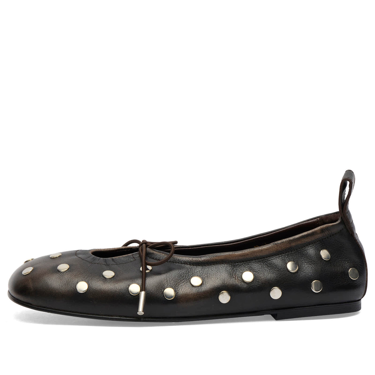 ALOHAS Rosalind All Studs Leather Ballet Flats