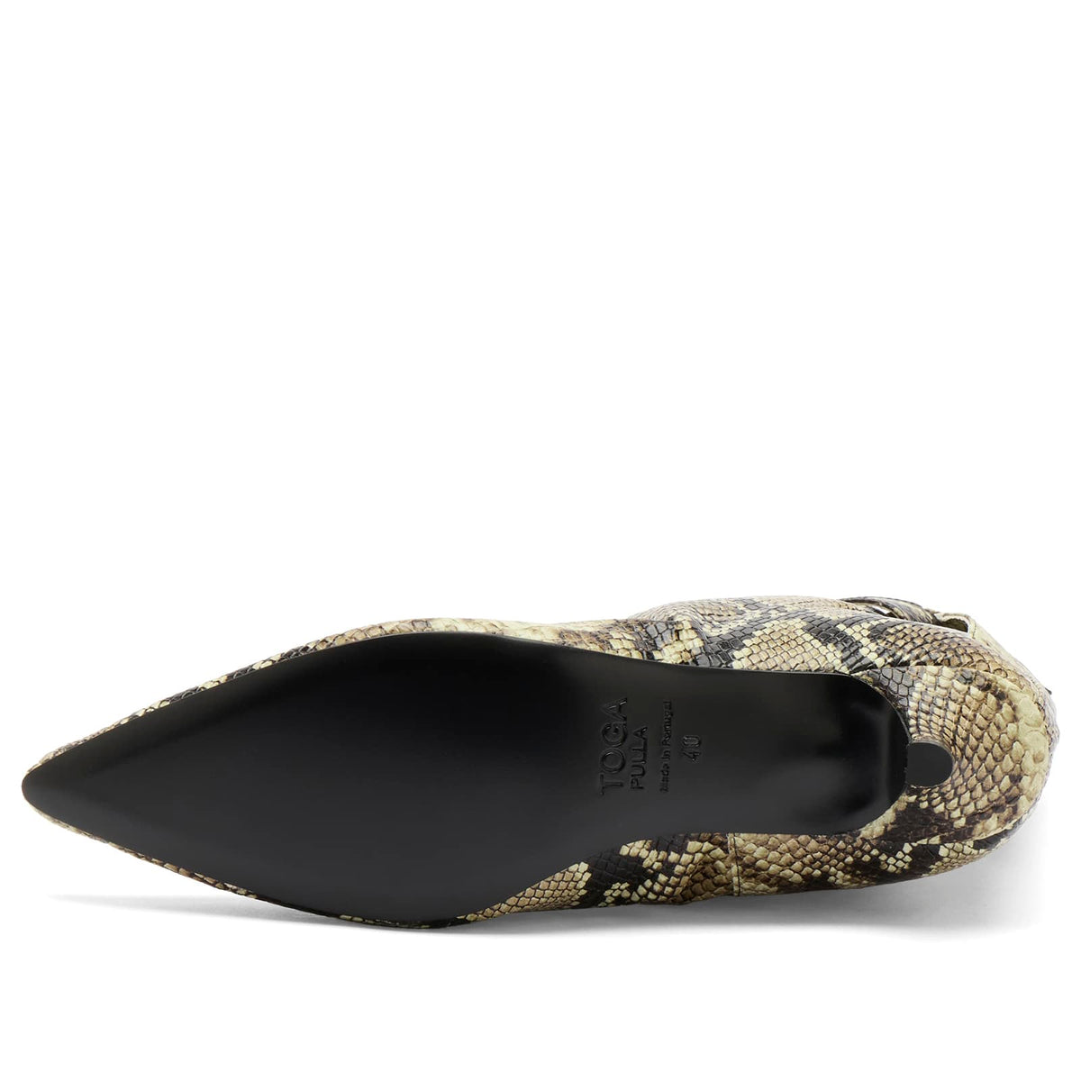 Toga Archives Snake Embossed Boot