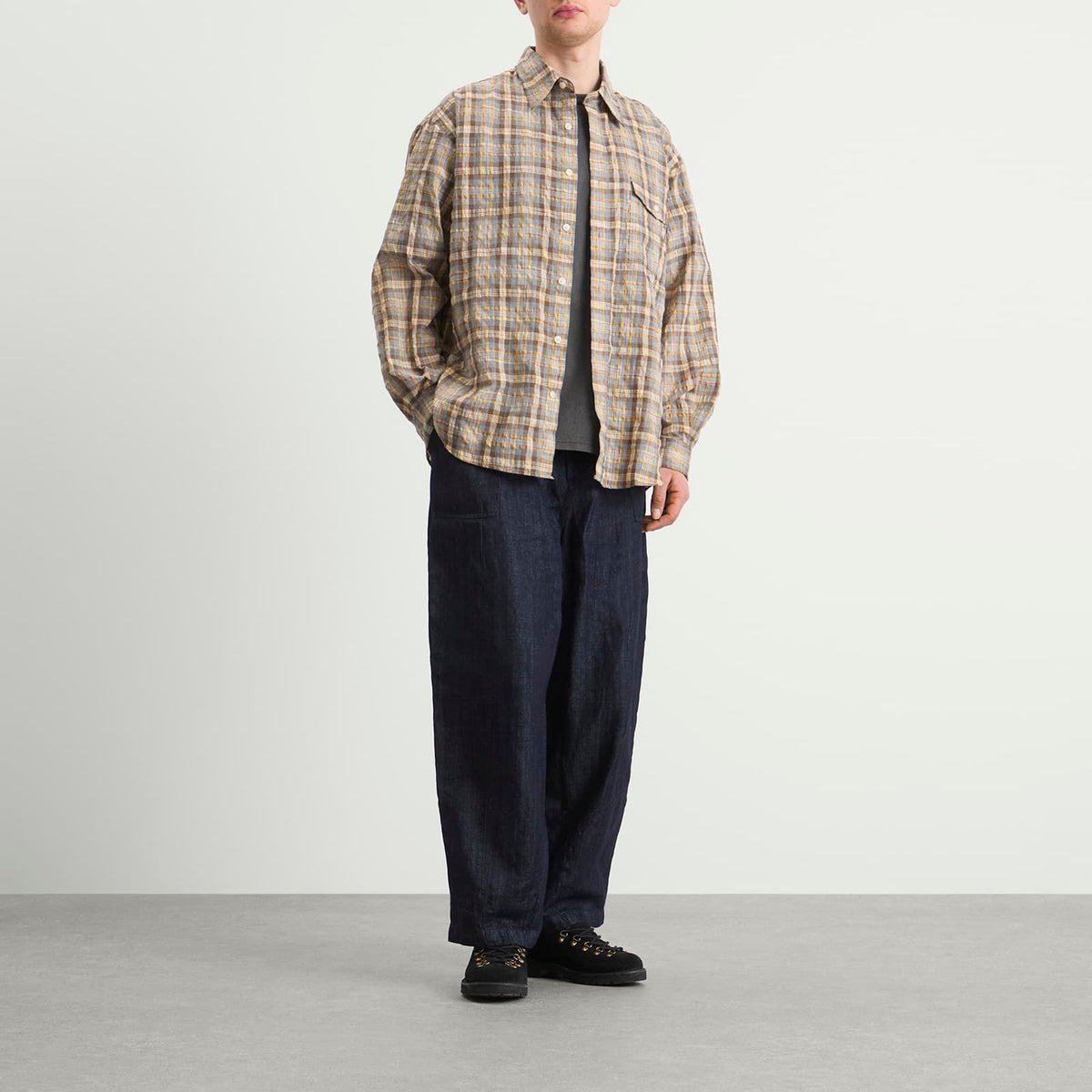 FrizmWORKS Uneven Check Shirt