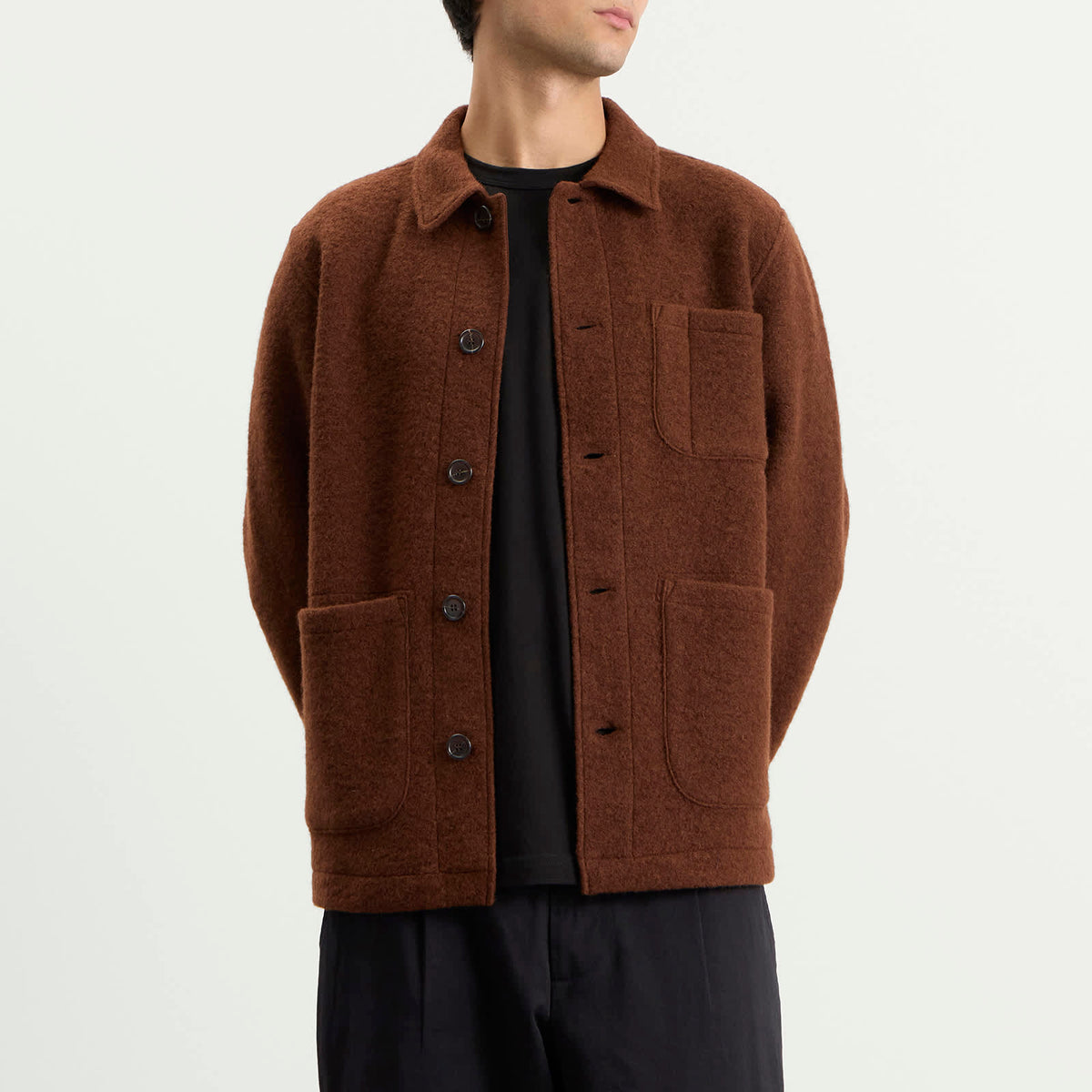 Universal Works Wool Fleece Field Jacket