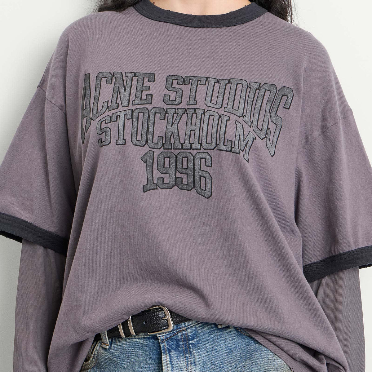 Acne Studios Edra Double College Top