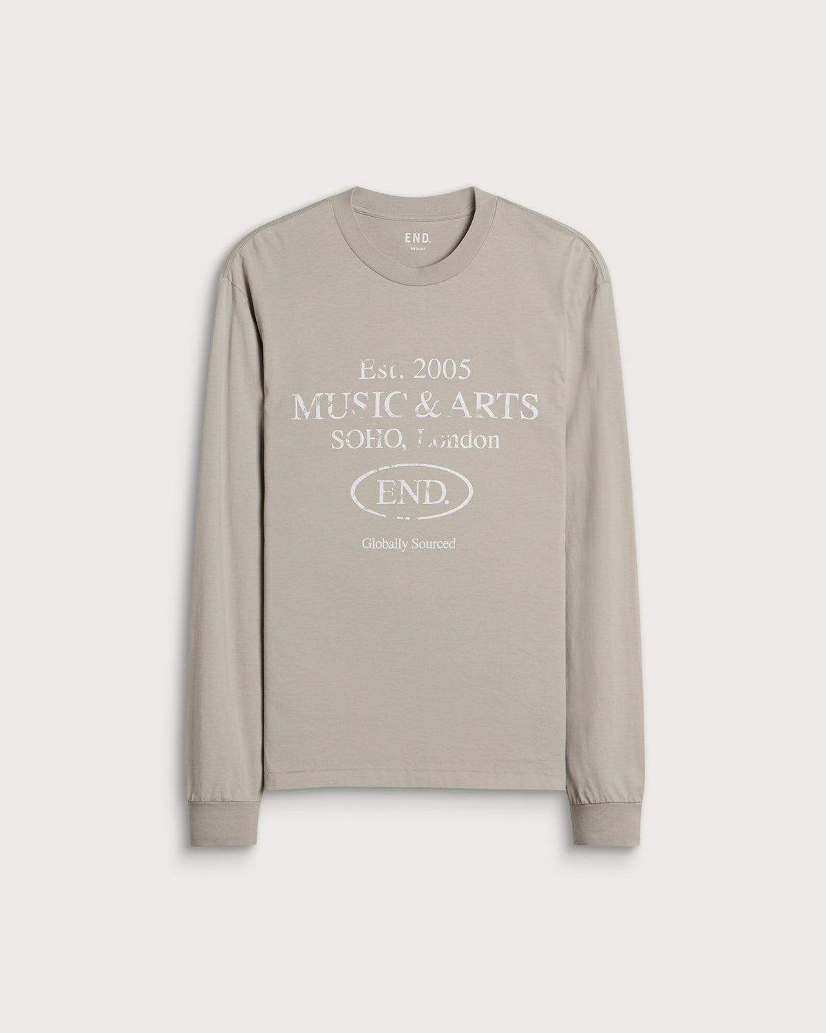 END. Worn Established Long Sleeve T-shirt
