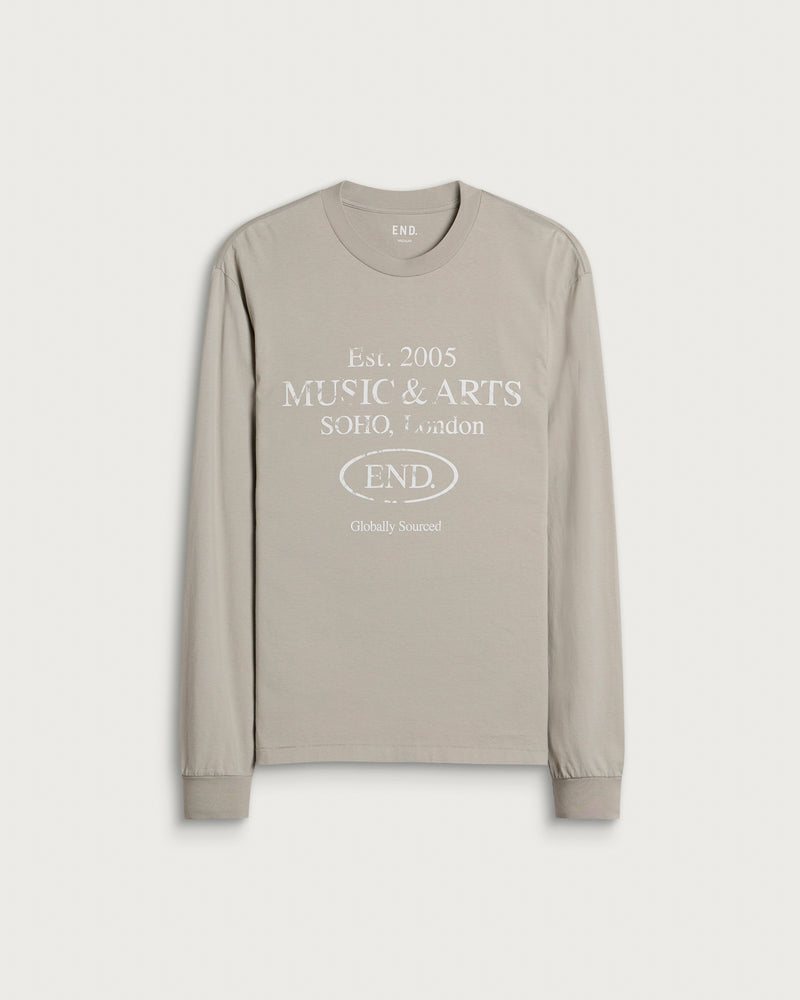 END. Worn Established Long Sleeve T-shirt