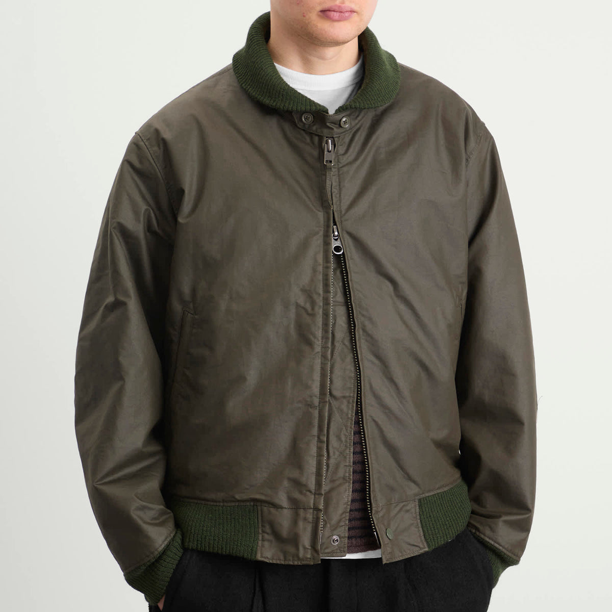 Engineered Garments Waxed Cotton LL Jacket