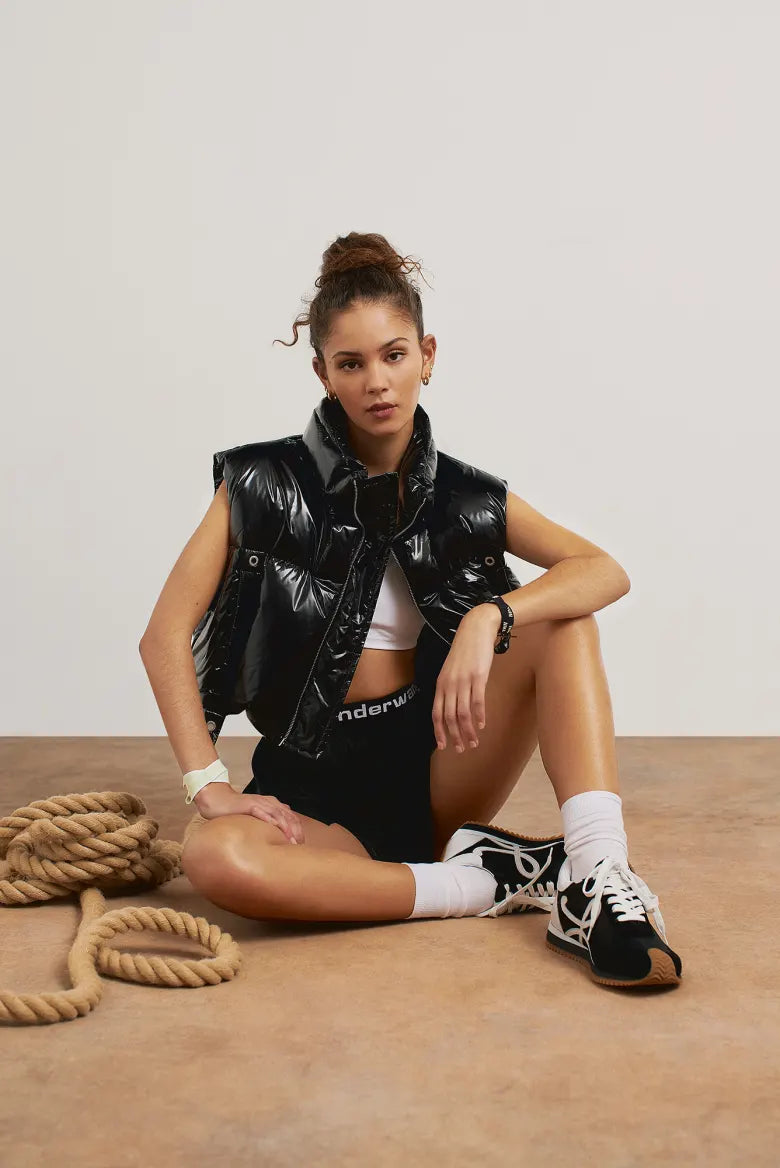 MONCLER GENIUS X ALYX Fraxinus Cropped Puffer Vest