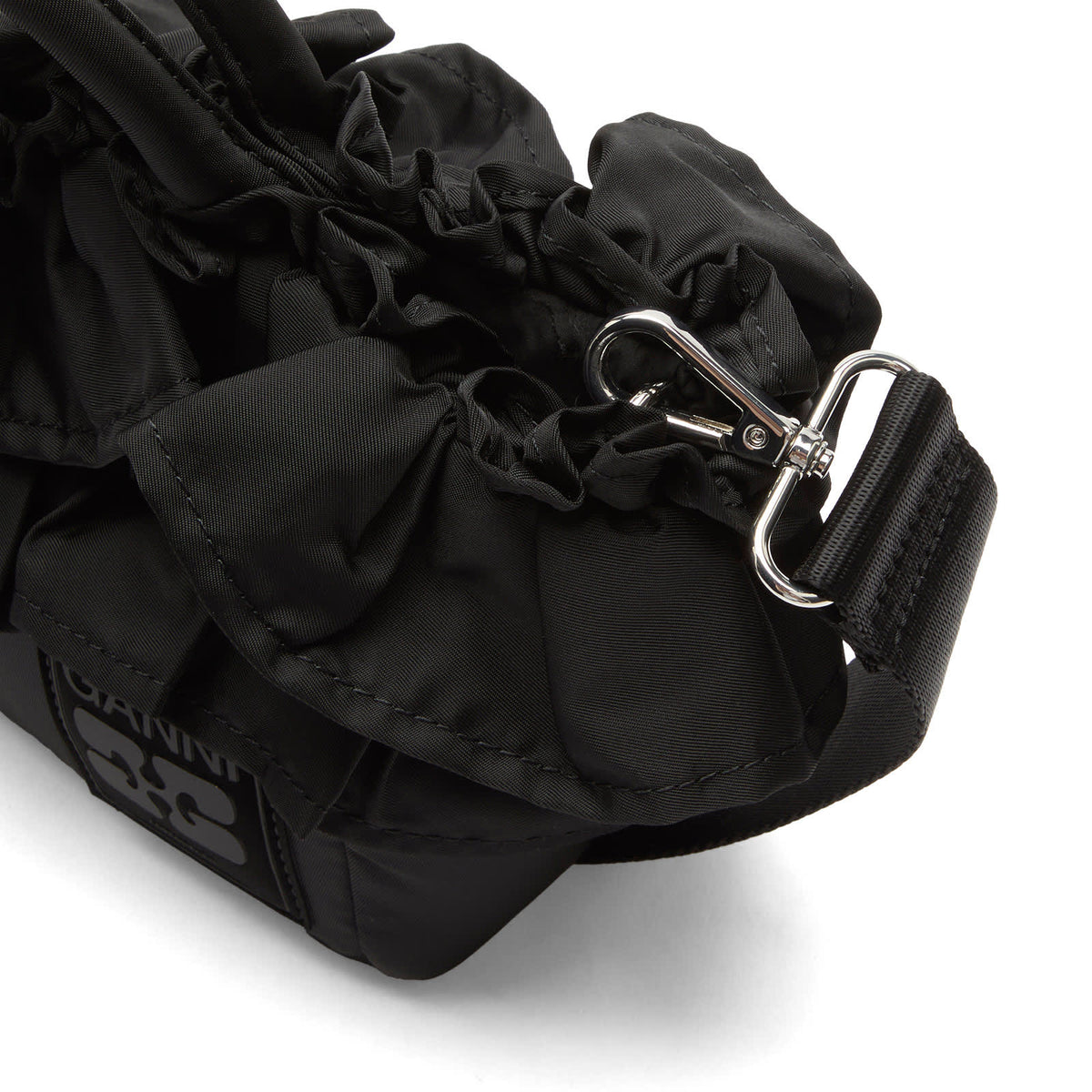 GANNI Mini Shopper Ruffle