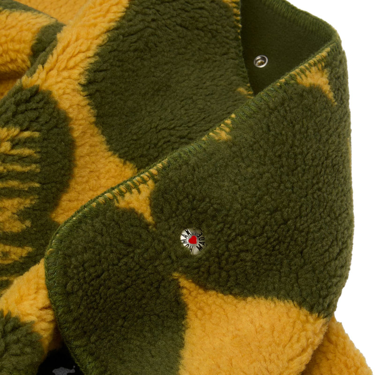 Human Made Heart Fleece Blanket