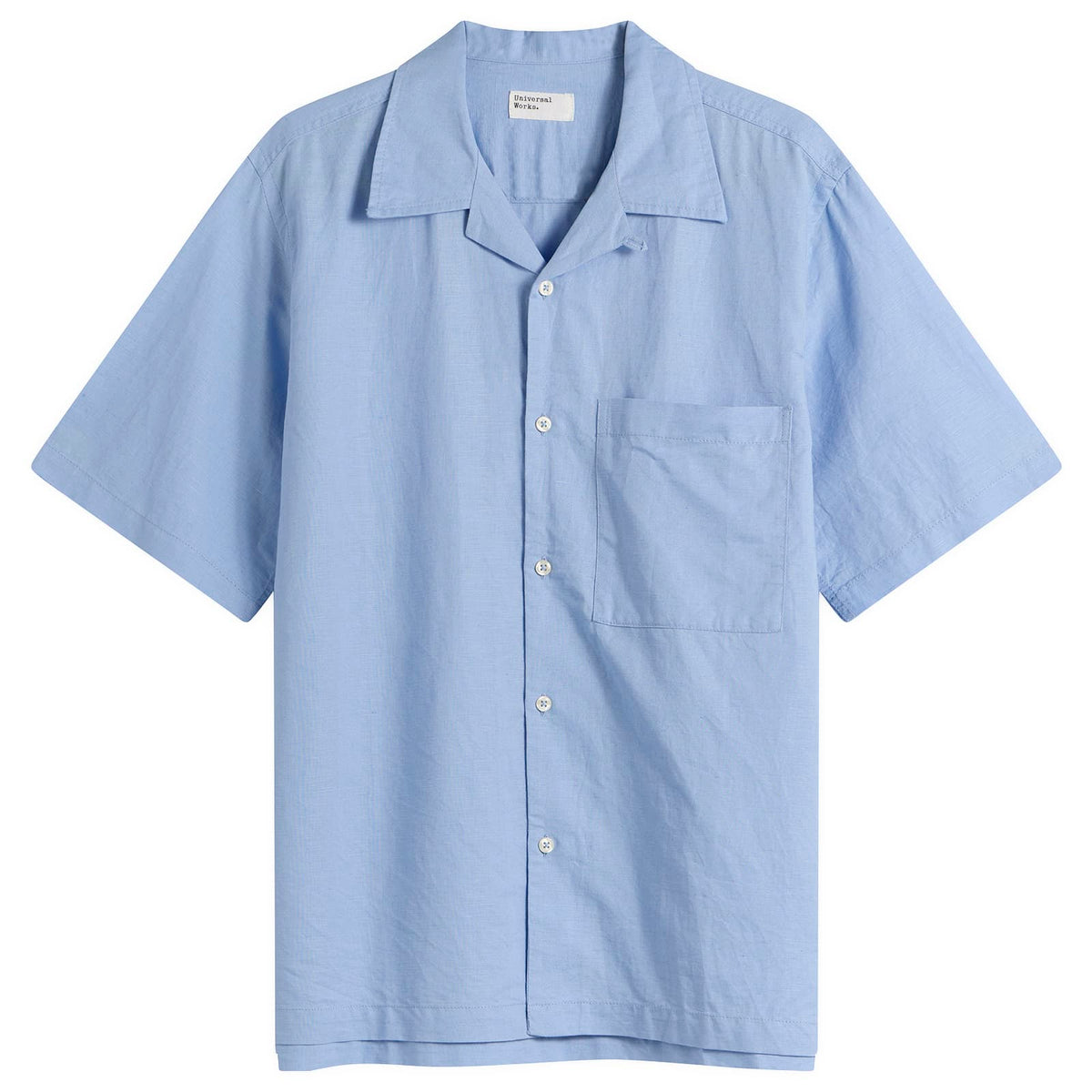 Universal Works Linen Cotton Camp Shirt