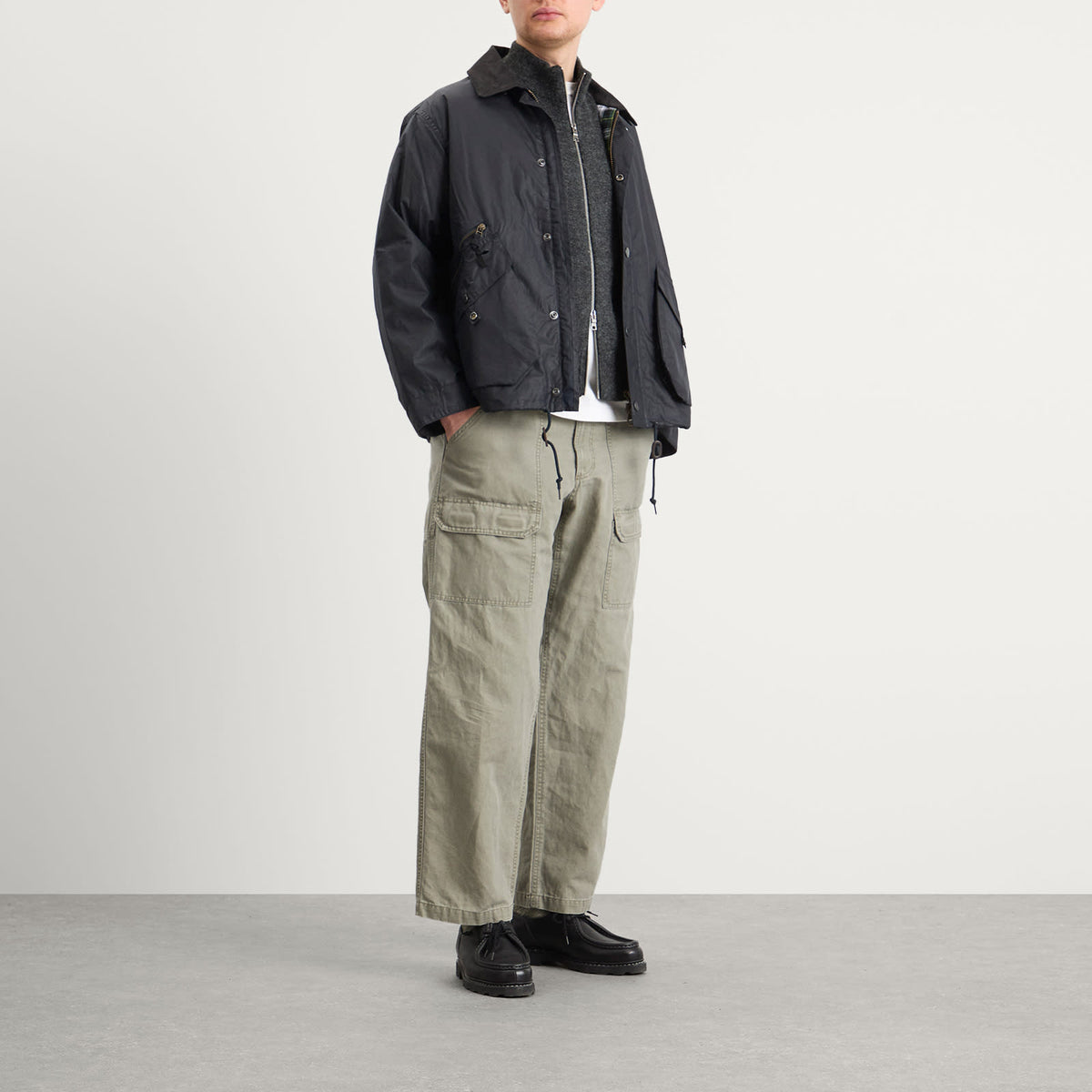 Barbour Heritage+ Modified Endurance Wax Jacket