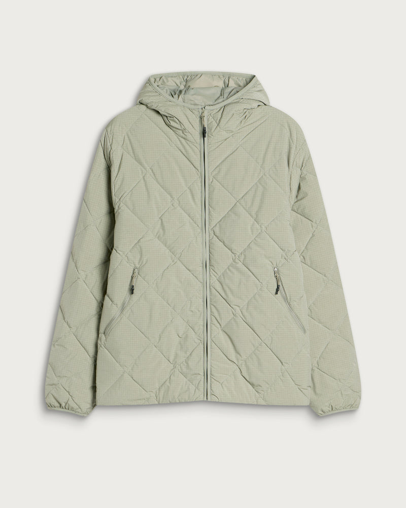 Hiking Patrol Base Grid LT Down Hooded Jacket