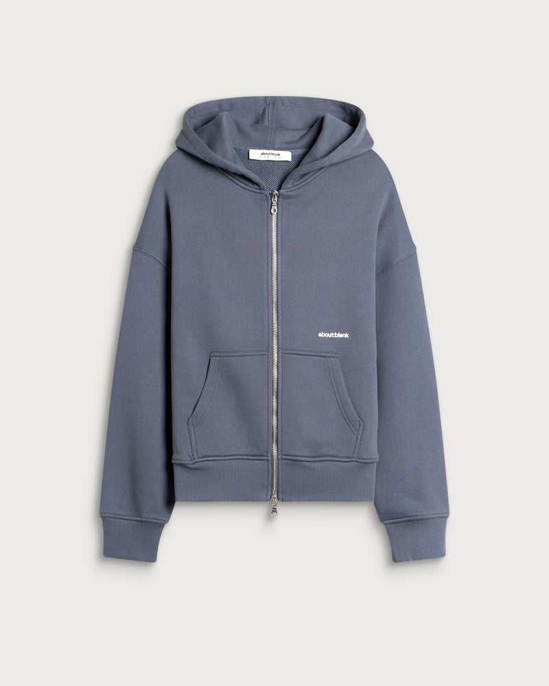 About:Blank Box Zip Hoodie